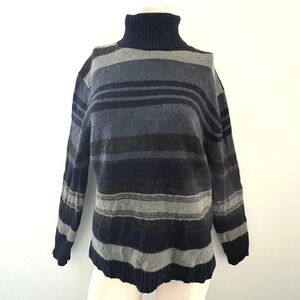 Banana Republic Lambswool Turtleneck Sweater M Preppy Timeless Cottagecore‎ Warm
